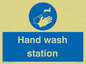 Hand wash station